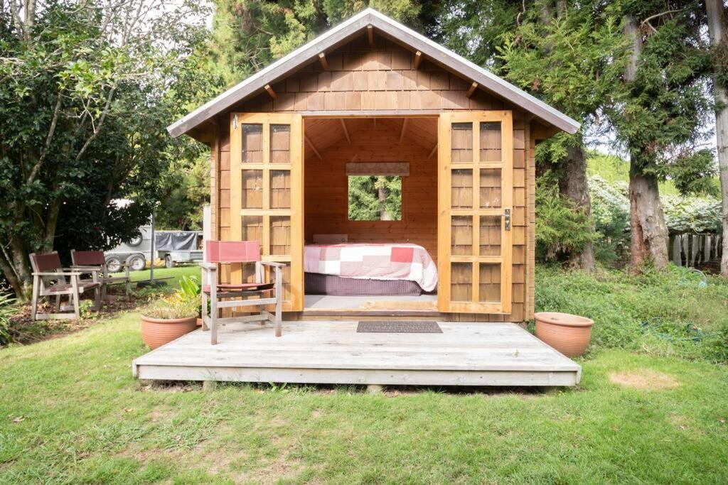 Tui Ridge Eco Cabins Aongatete Ngoại thất bức ảnh